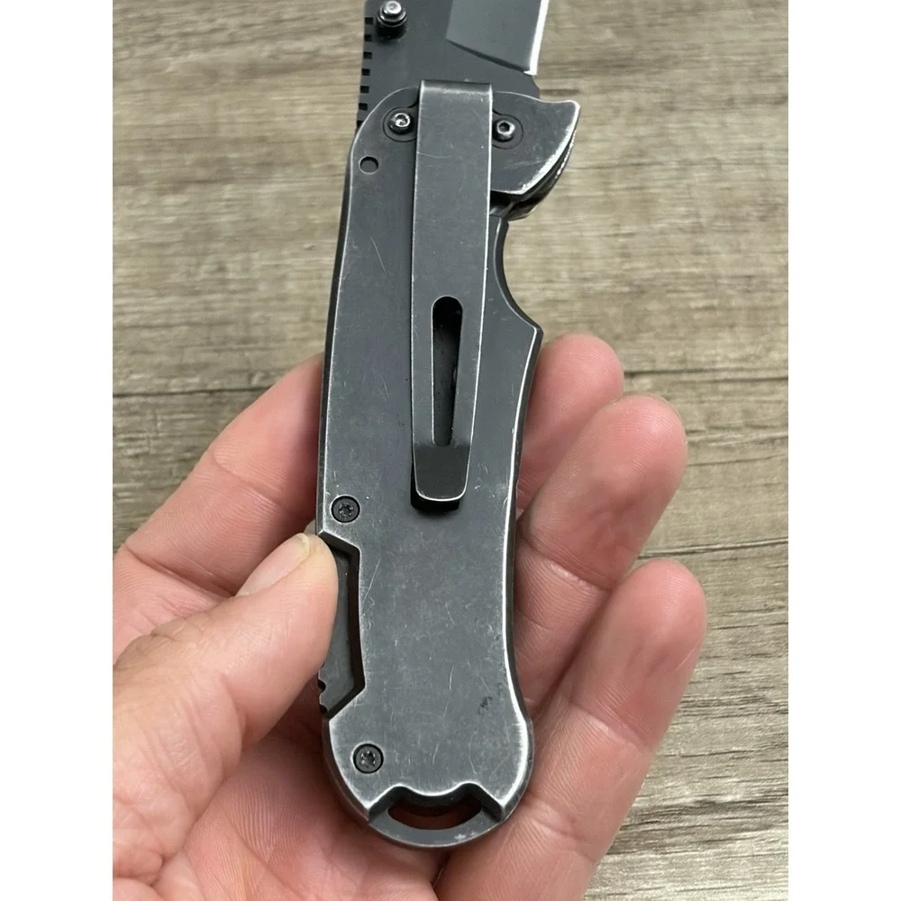 Terminator Salvation Knife Folding Pocket Schwarzenegger Movie Master Cutlery